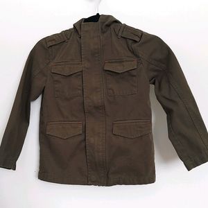 Khaki Jacket Boys Size 6
